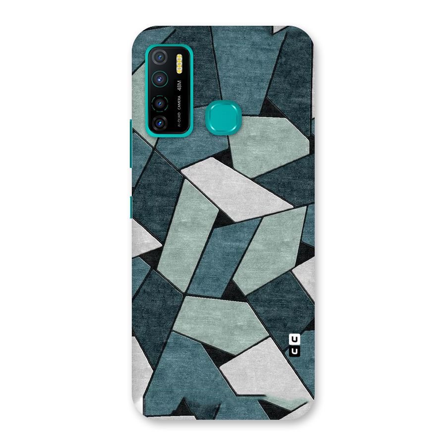 Concrete Green Abstract Back Case for Infinix Hot 9 Pro