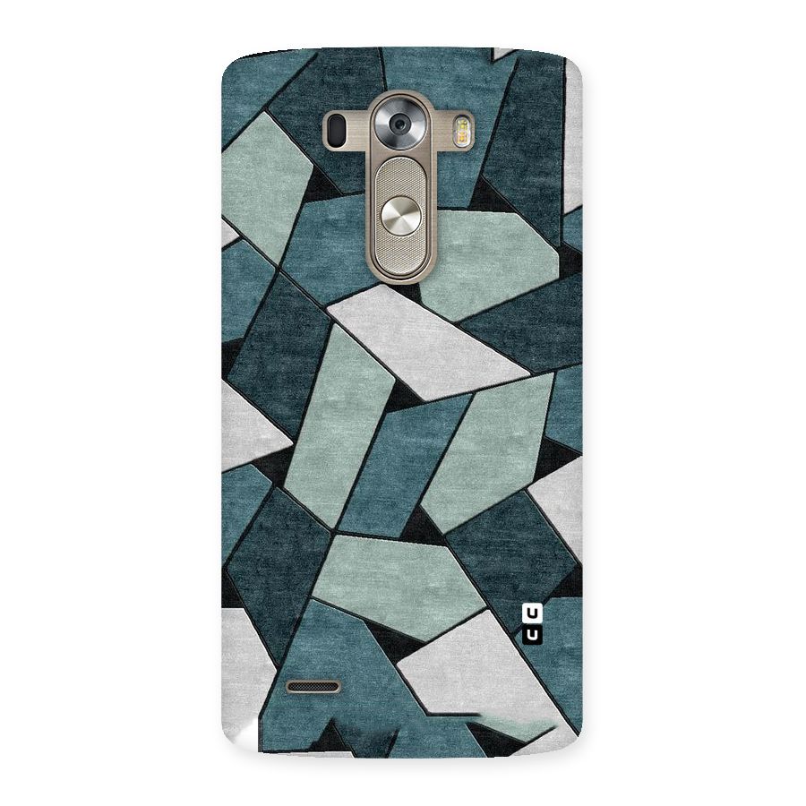 Concrete Green Abstract Back Case for LG G3
