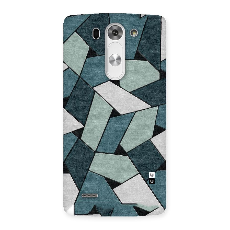 Concrete Green Abstract Back Case for LG G3 Mini