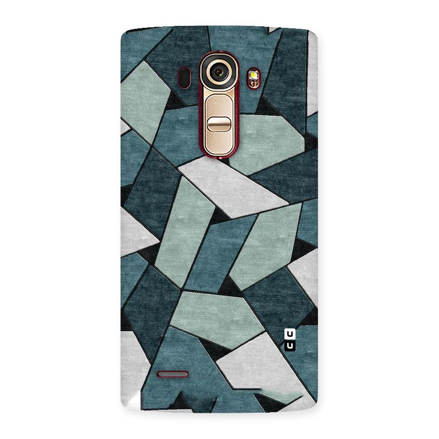 Concrete Green Abstract Back Case for LG G4