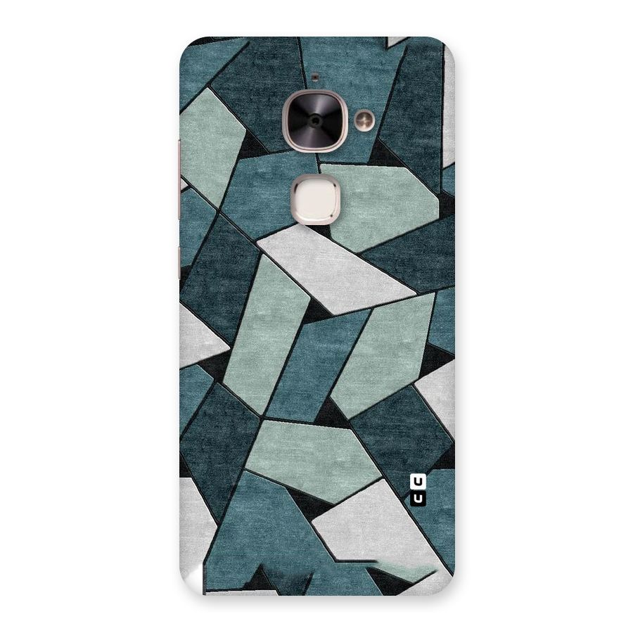 Concrete Green Abstract Back Case for Le 2