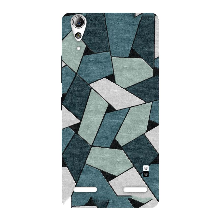 Concrete Green Abstract Back Case for Lenovo A6000 Plus