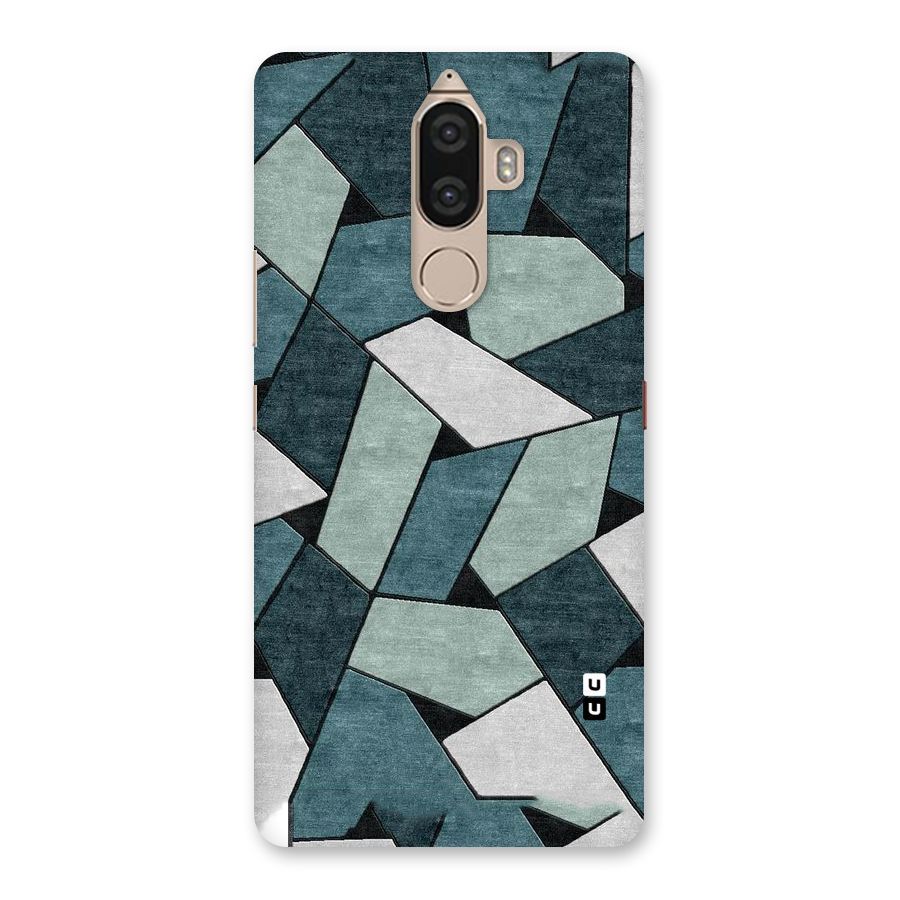 Concrete Green Abstract Back Case for Lenovo K8 Note
