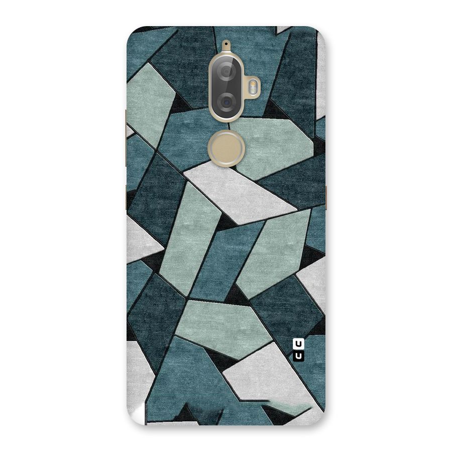 Concrete Green Abstract Back Case for Lenovo K8 Plus