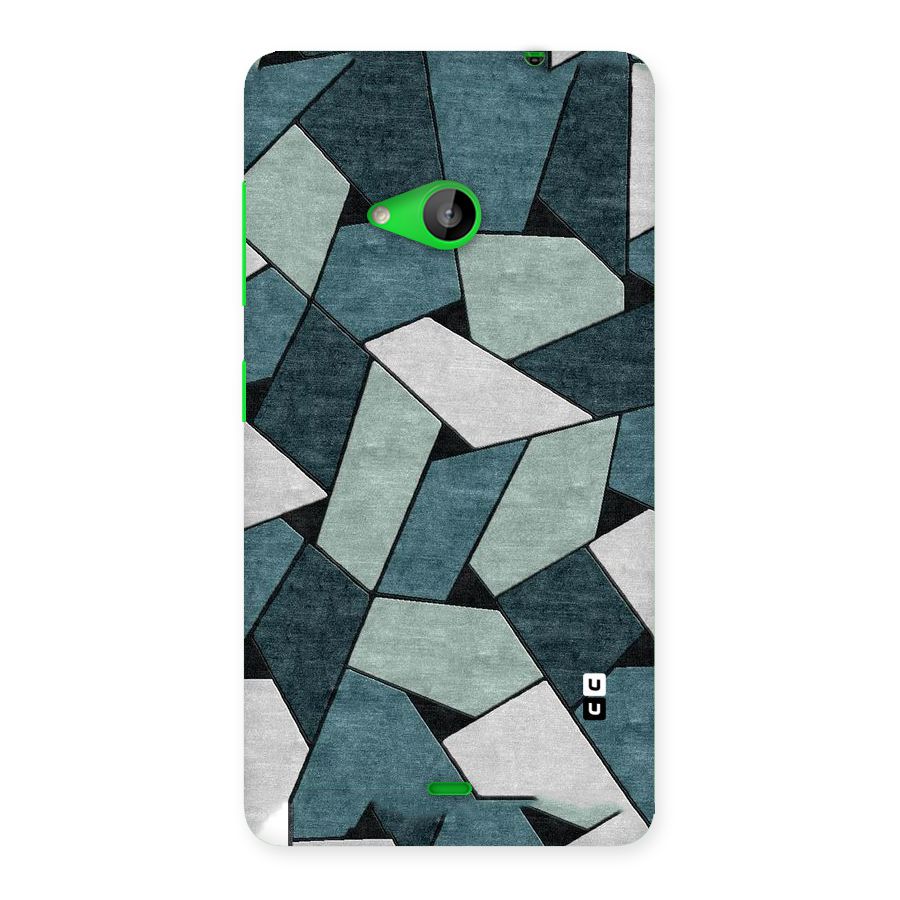 Concrete Green Abstract Back Case for Lumia 535