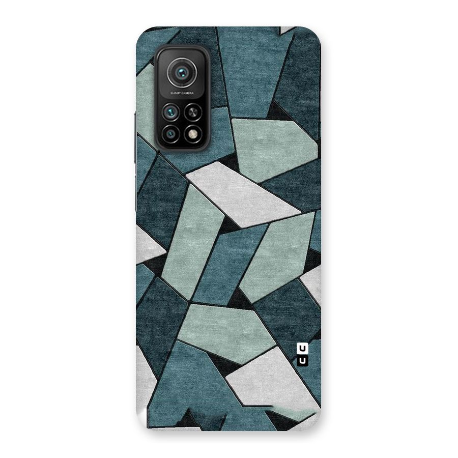 Concrete Green Abstract Back Case for Mi 10T 5G