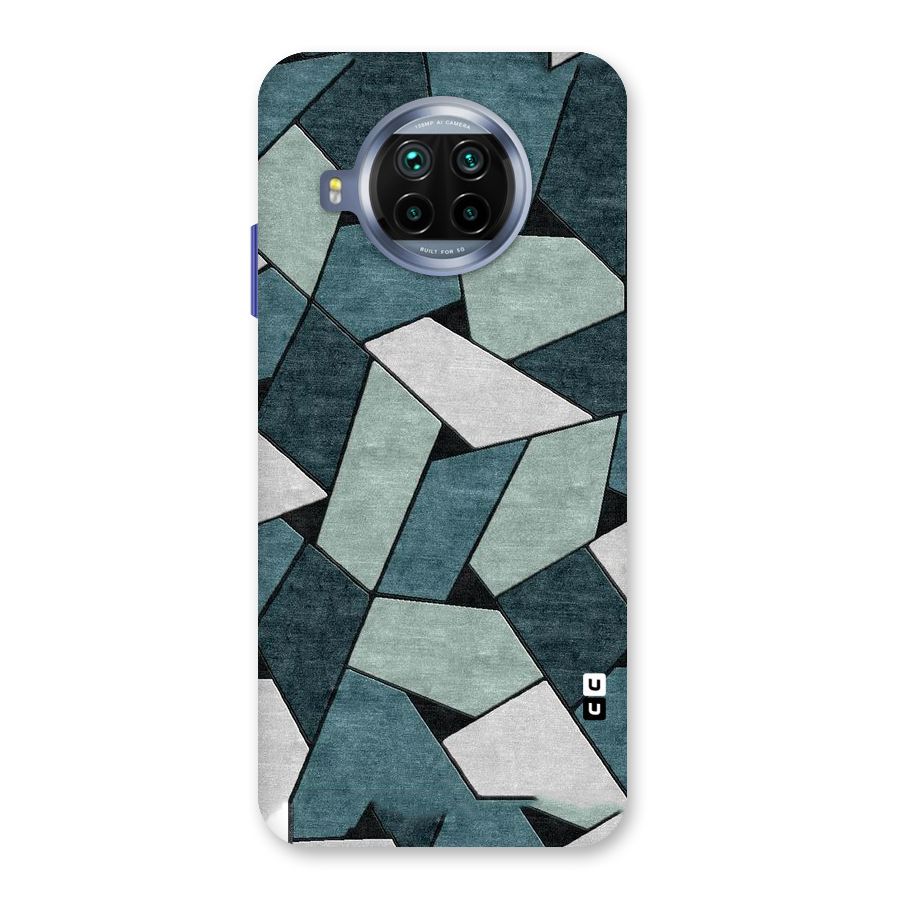 Concrete Green Abstract Back Case for Mi 10i