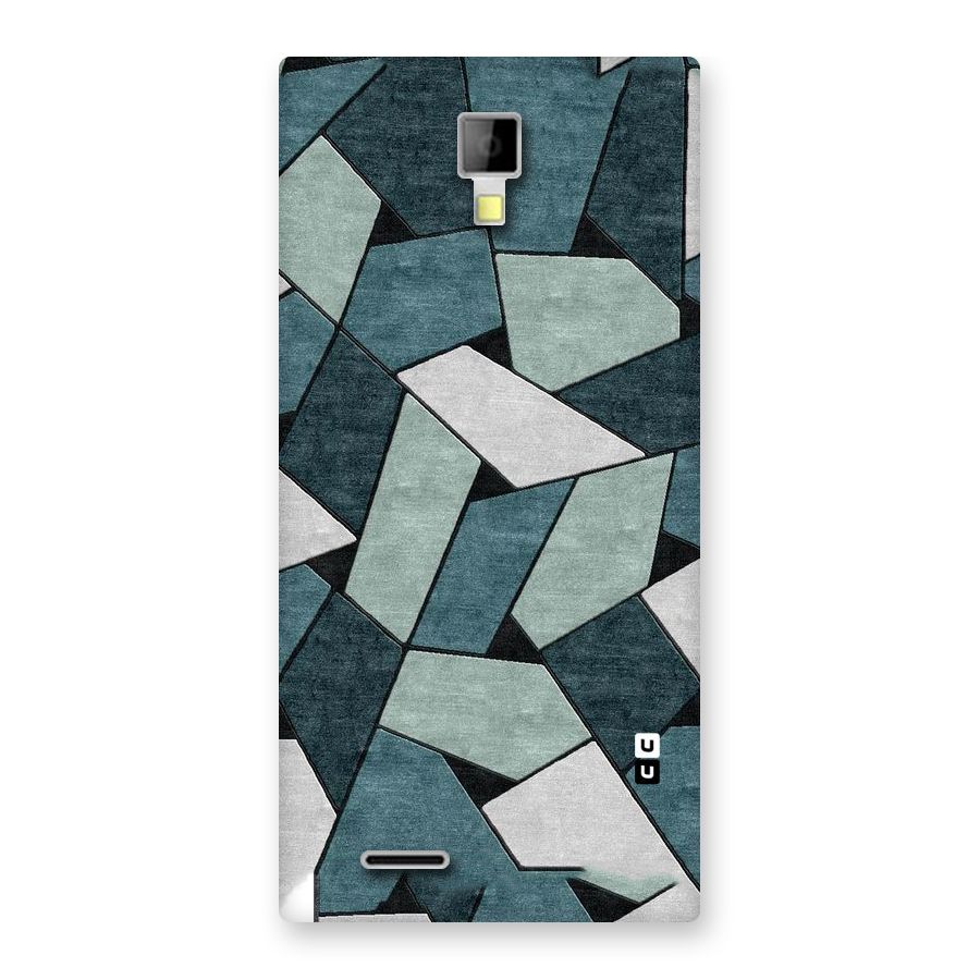 Concrete Green Abstract Back Case for Micromax Canvas Xpress A99