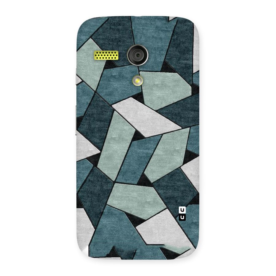 Concrete Green Abstract Back Case for Moto G