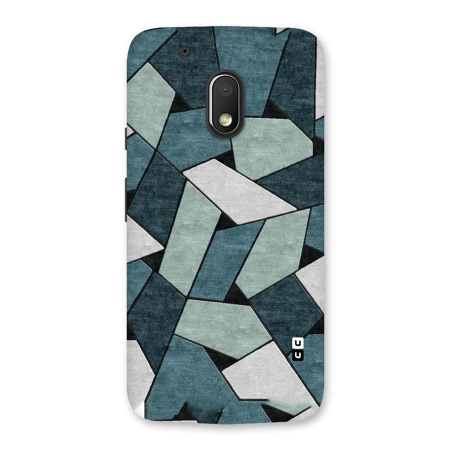Concrete Green Abstract Back Case for Moto G4 Play