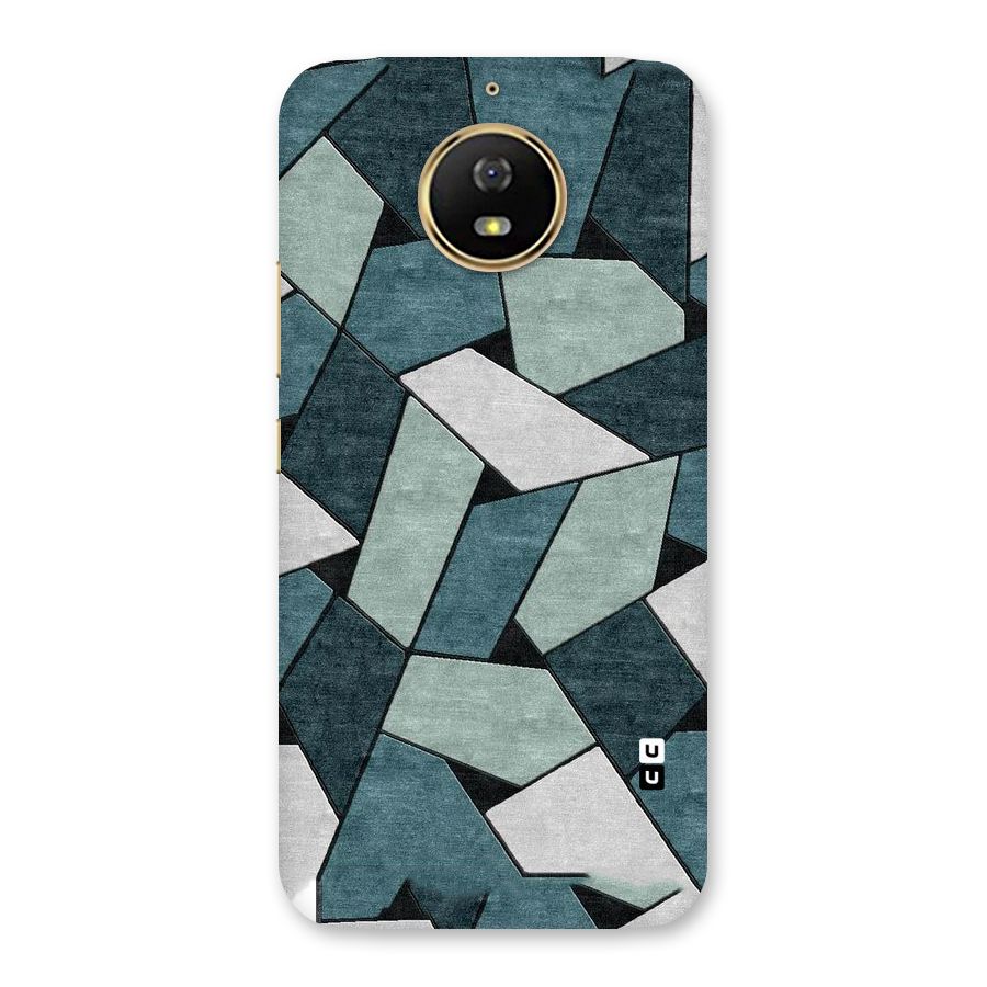 Concrete Green Abstract Back Case for Moto G5s
