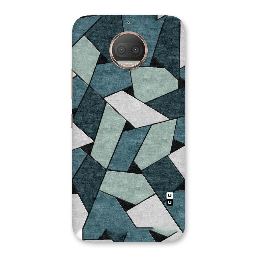 Concrete Green Abstract Back Case for Moto G5s Plus