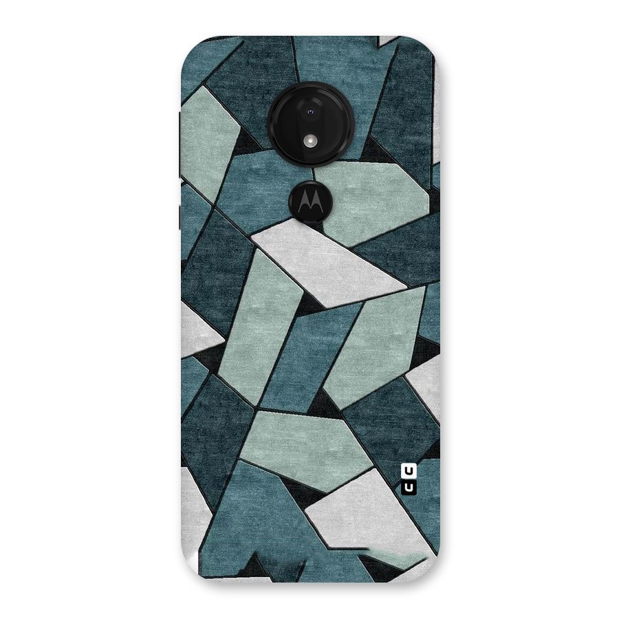 Concrete Green Abstract Back Case for Moto G7 Power