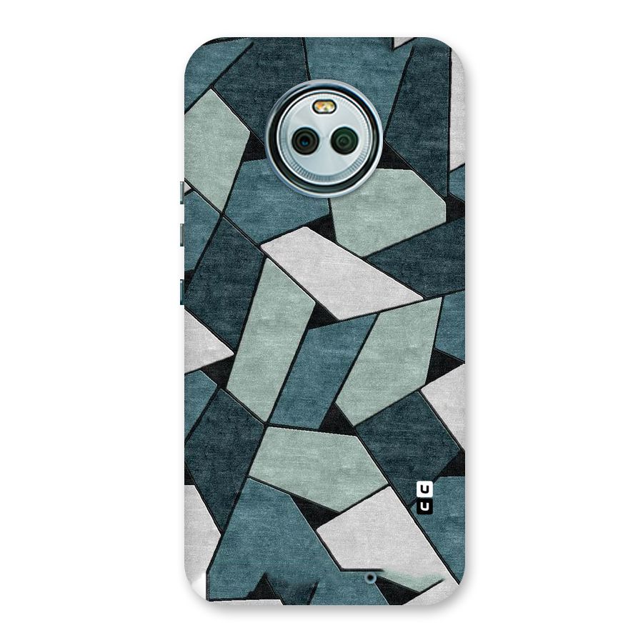 Concrete Green Abstract Back Case for Moto X4