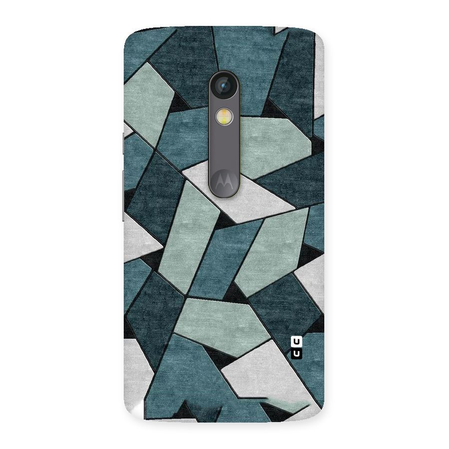 Concrete Green Abstract Back Case for Moto X Play