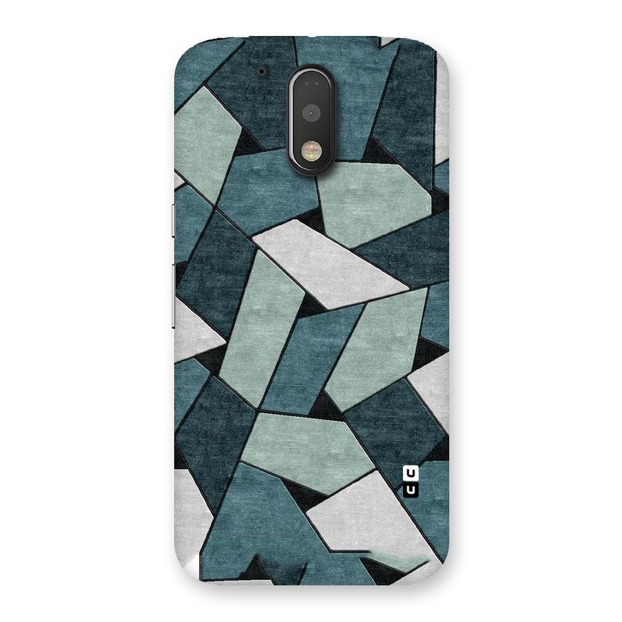Concrete Green Abstract Back Case for Motorola Moto G4 Plus
