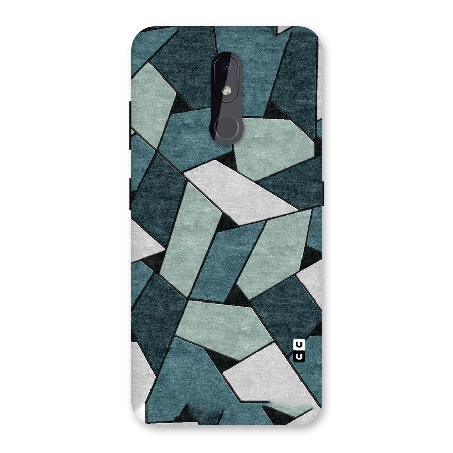 Concrete Green Abstract Back Case for Nokia 3.2