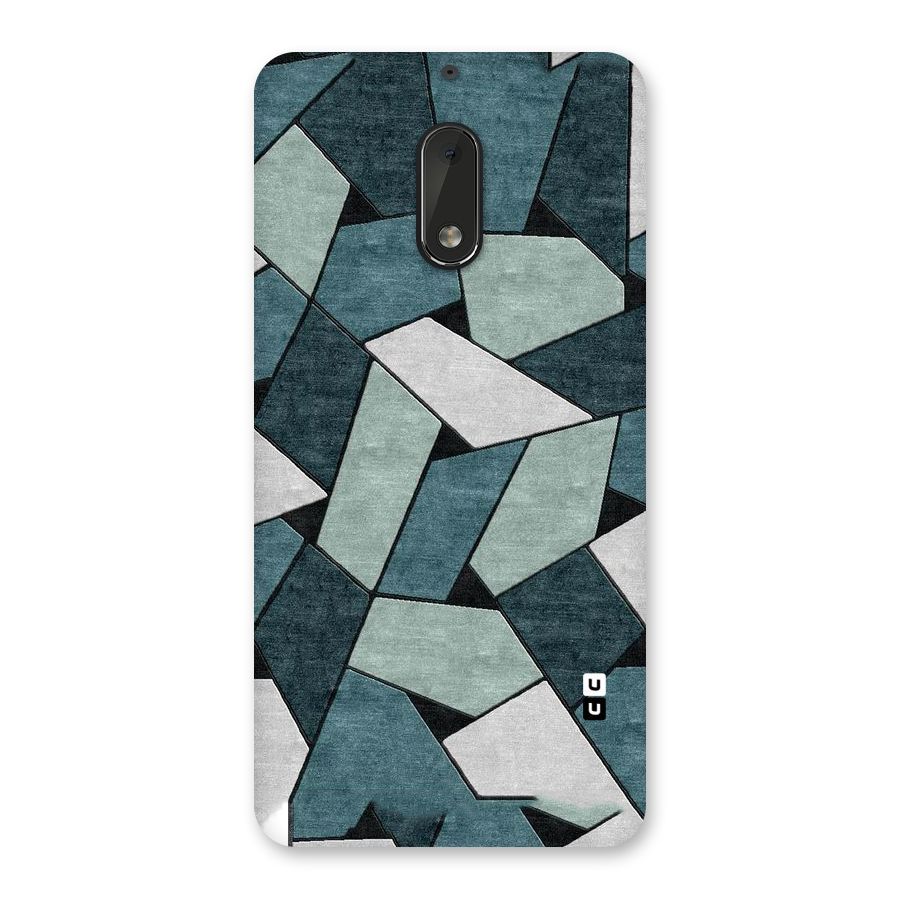 Concrete Green Abstract Back Case for Nokia 6