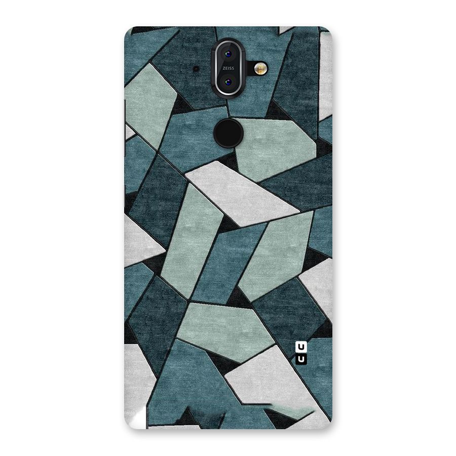 Concrete Green Abstract Back Case for Nokia 8 Sirocco