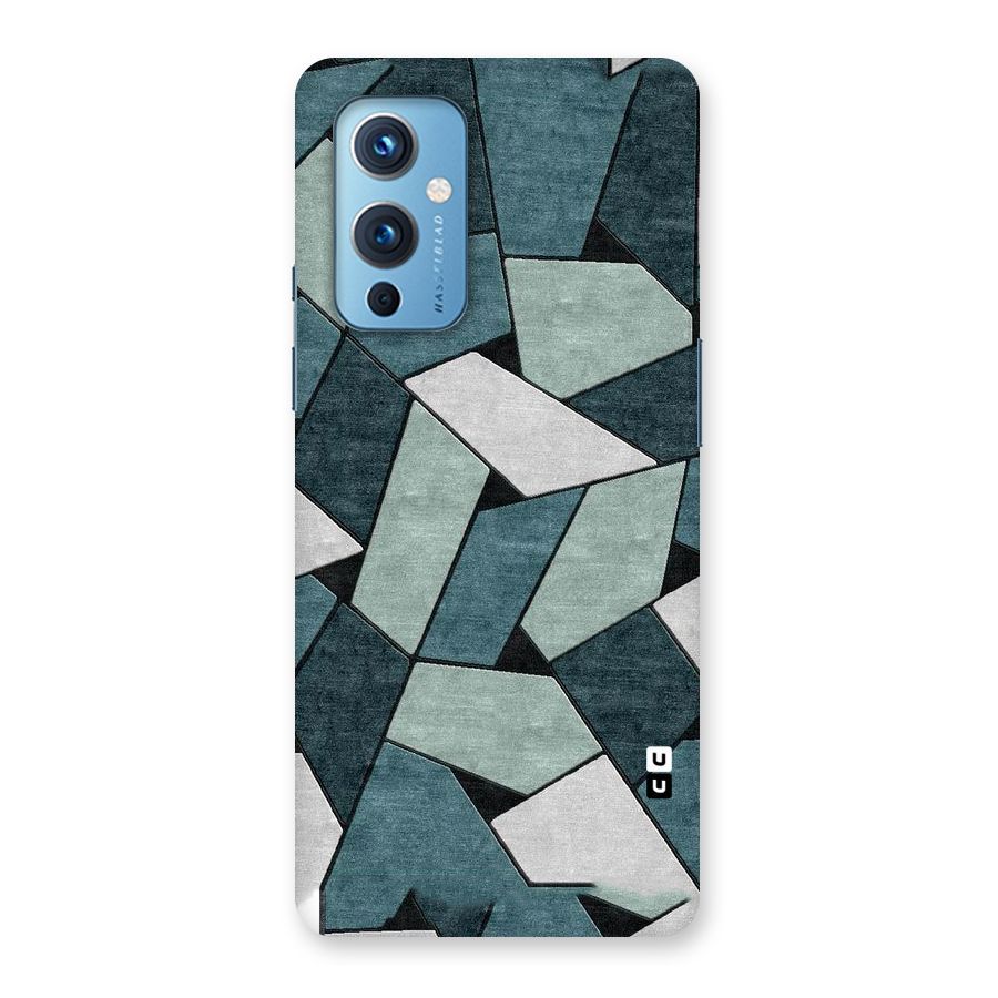 Concrete Green Abstract Back Case for OnePlus 9