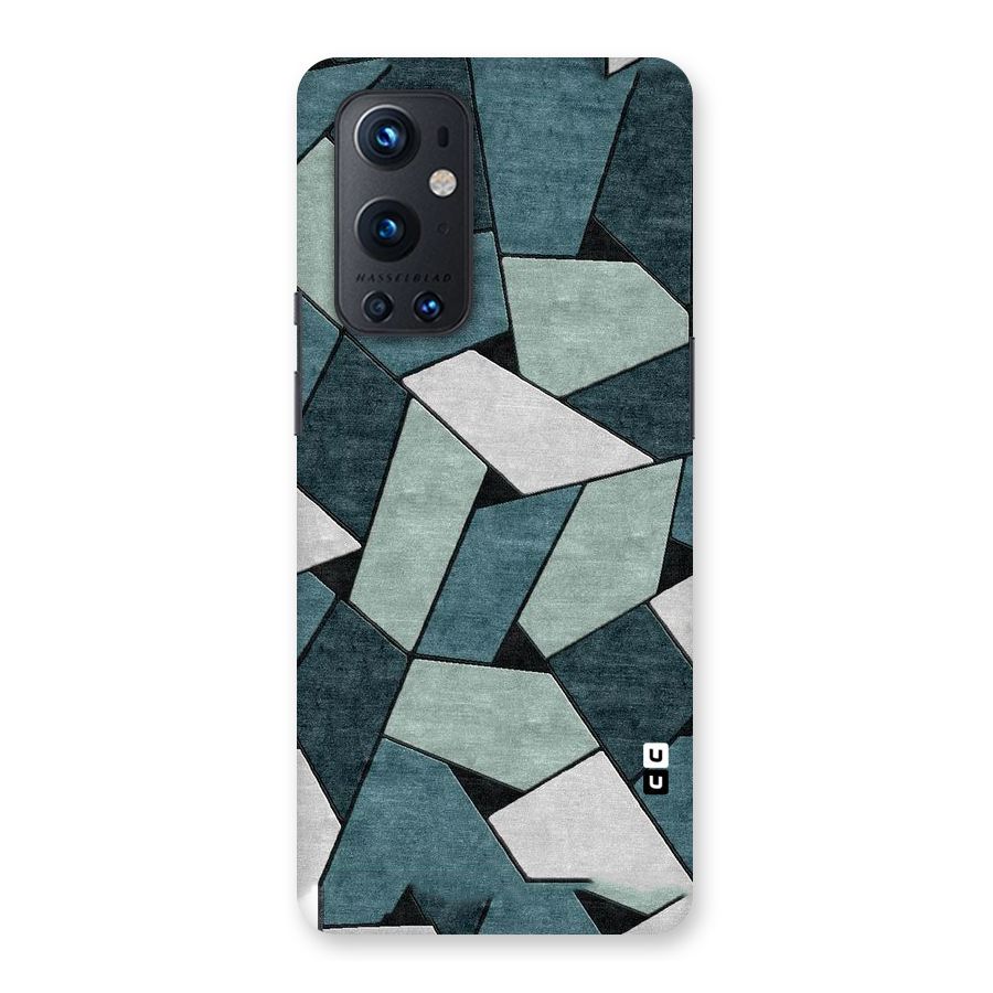 Concrete Green Abstract Back Case for OnePlus 9 Pro