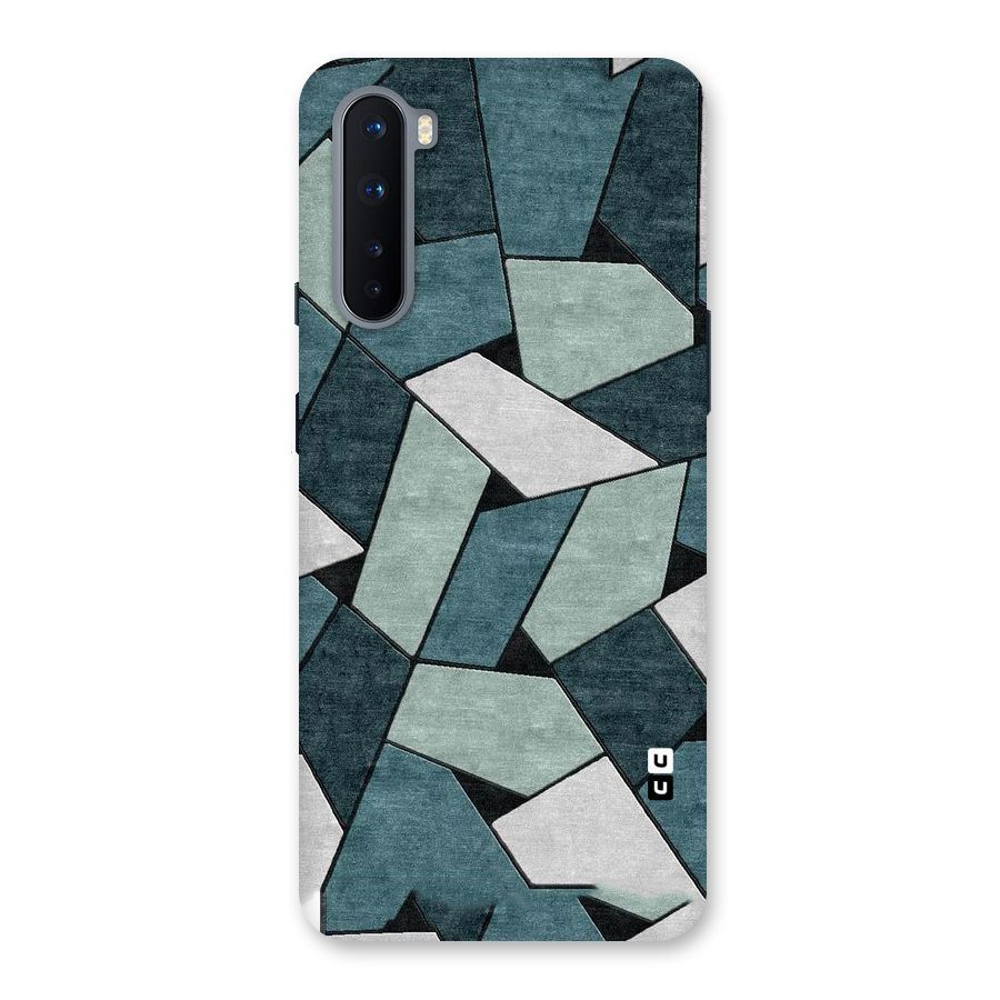 Concrete Green Abstract Back Case for OnePlus Nord