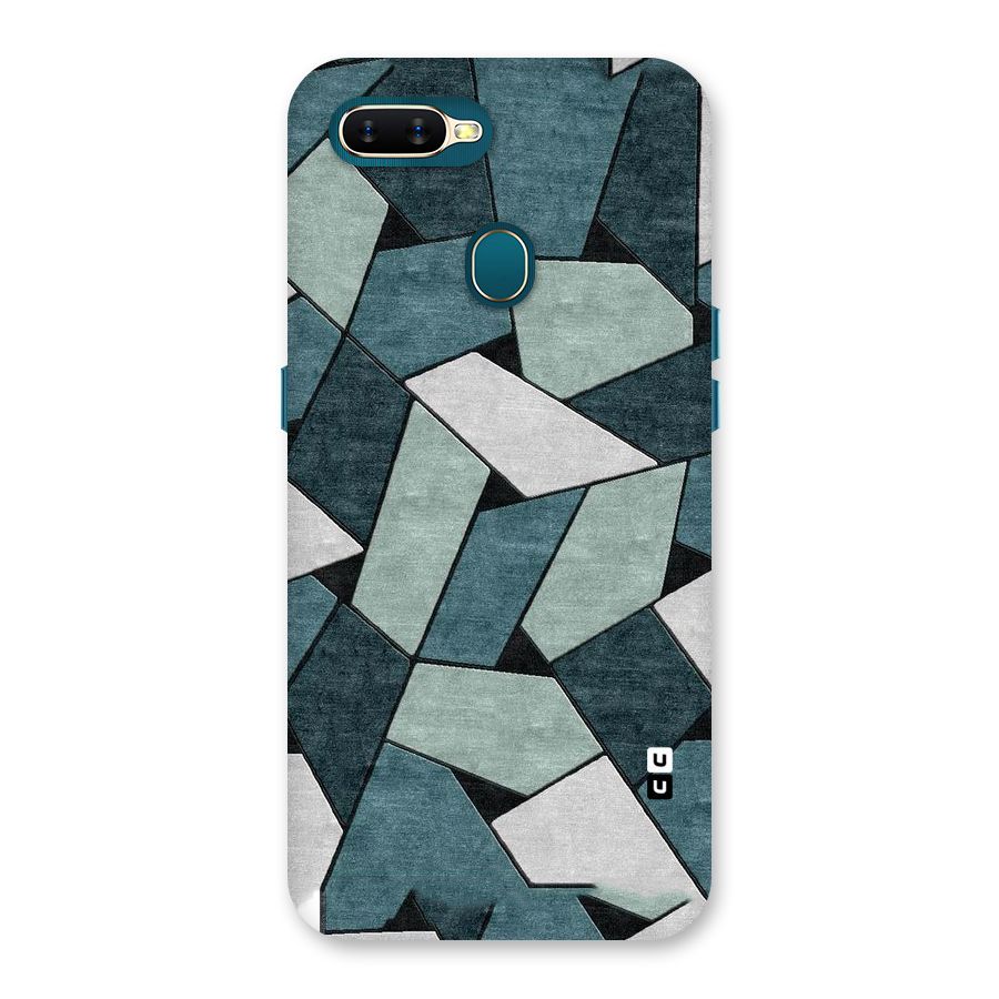 Concrete Green Abstract Back Case for Oppo A11k