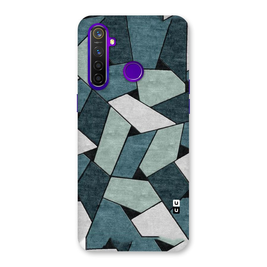 Concrete Green Abstract Back Case for Realme 5 Pro