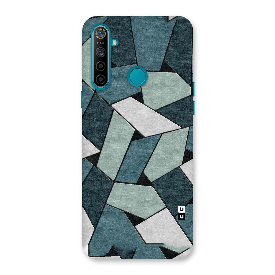 Concrete Green Abstract Back Case for Realme 5i