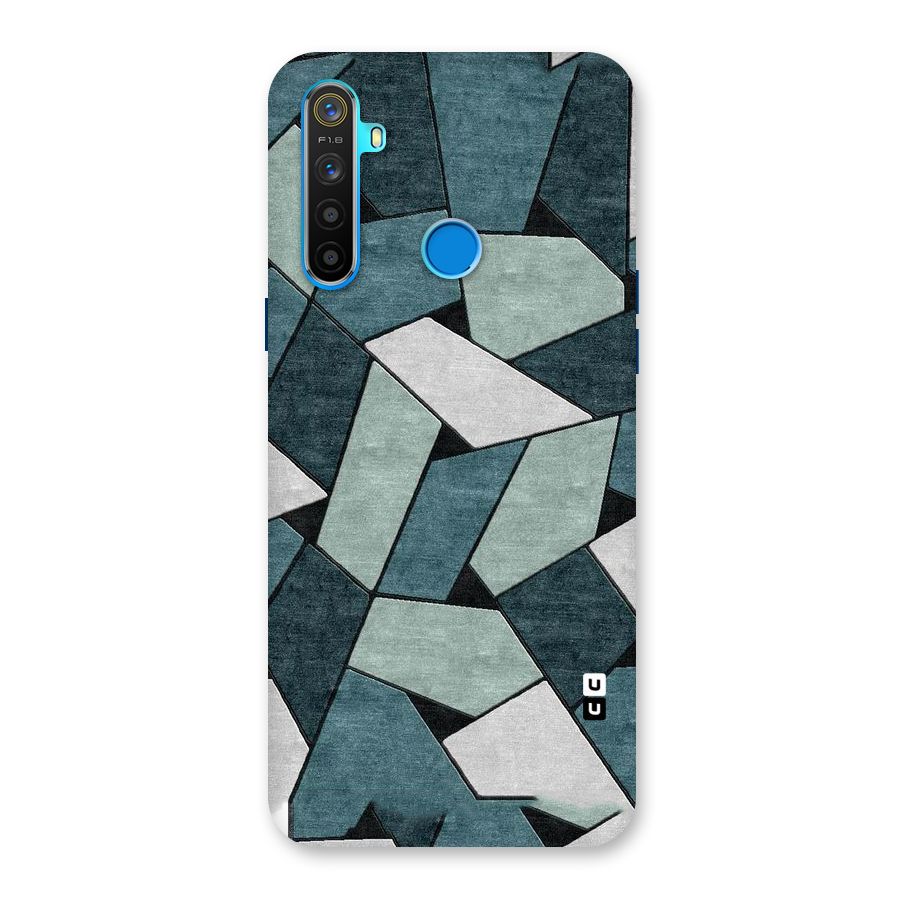 Concrete Green Abstract Back Case for Realme 5s