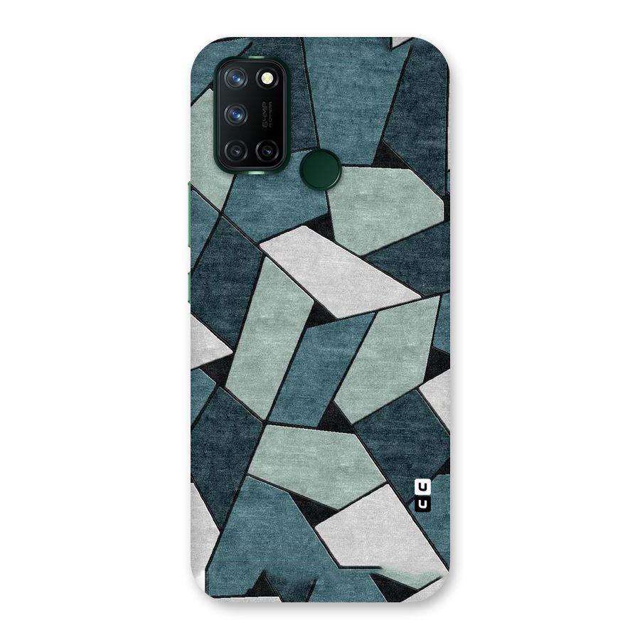 Concrete Green Abstract Back Case for Realme 7i