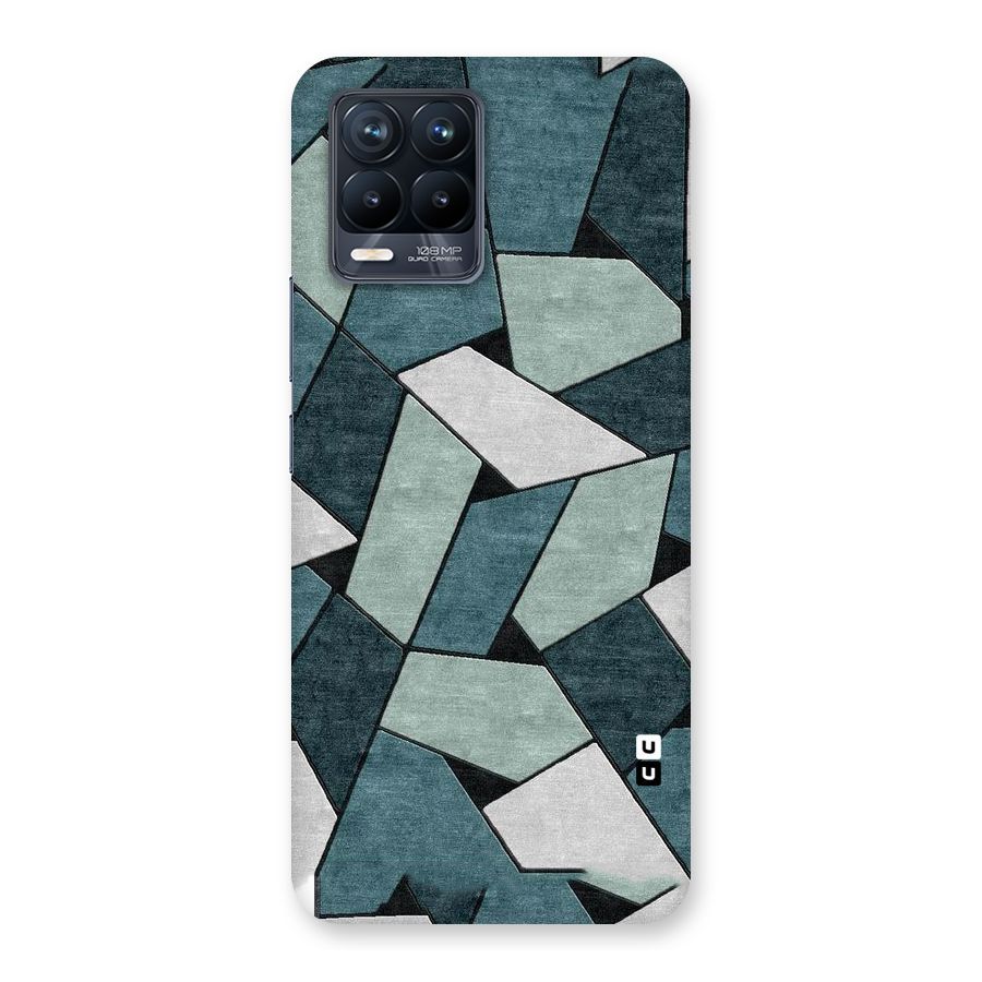 Concrete Green Abstract Back Case for Realme 8 Pro