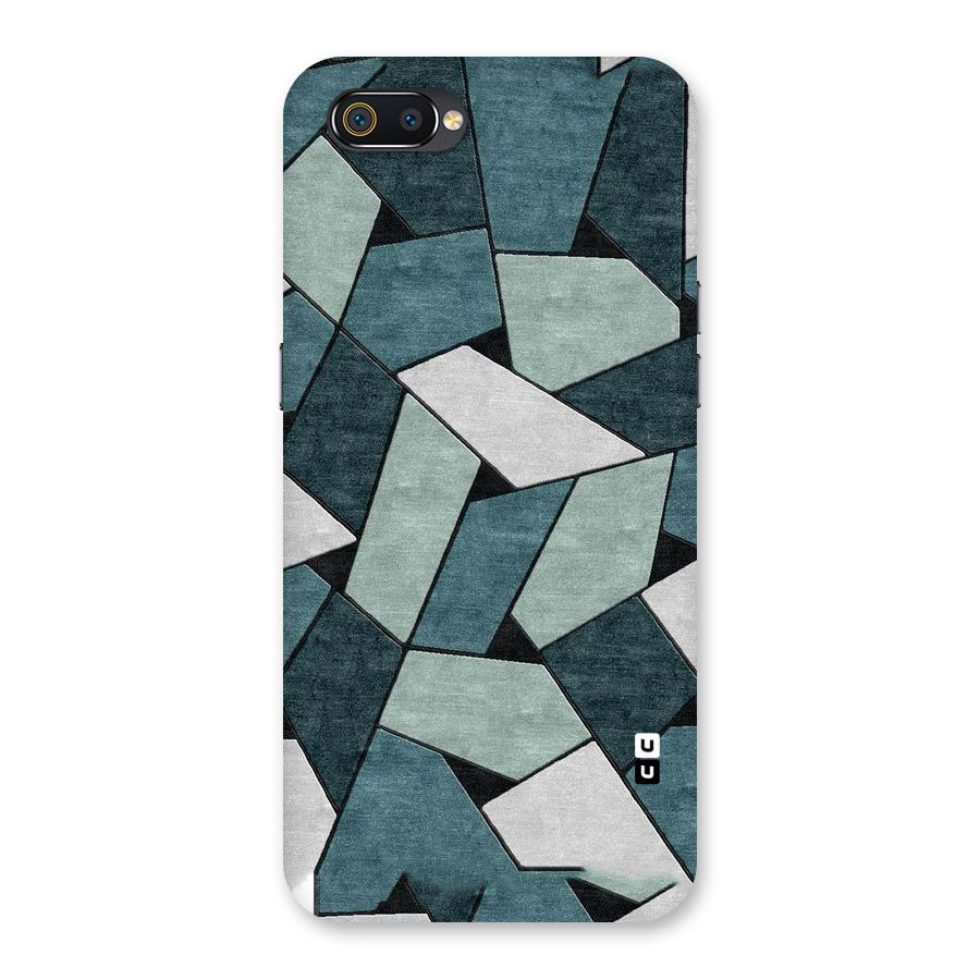 Concrete Green Abstract Back Case for Realme C2