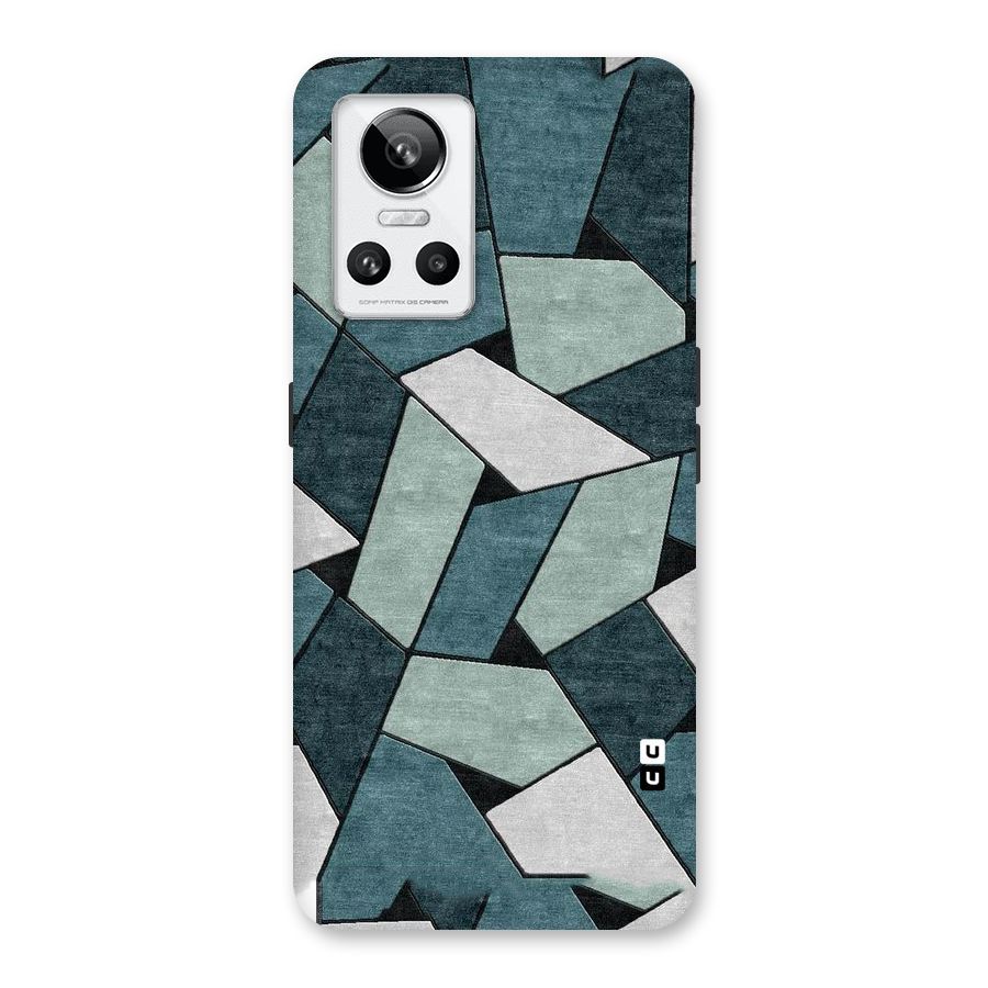 Concrete Green Abstract Back Case for Realme GT Neo 3