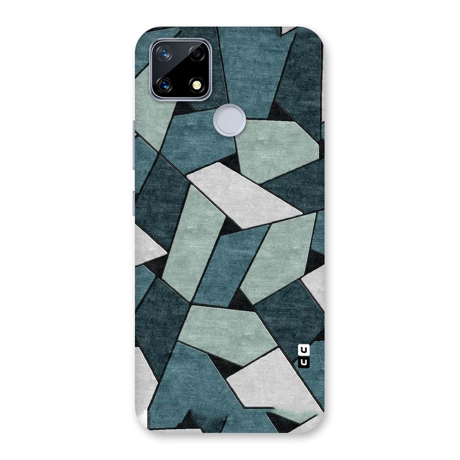 Concrete Green Abstract Back Case for Realme Narzo 20