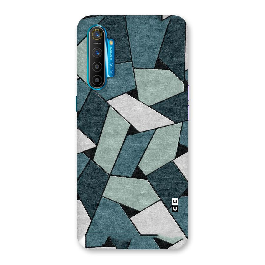 Concrete Green Abstract Back Case for Realme XT