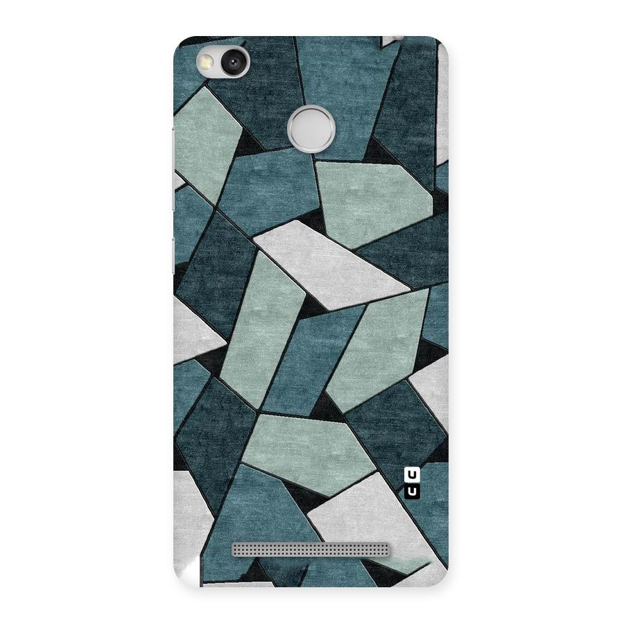 Concrete Green Abstract Back Case for Redmi 3S Prime