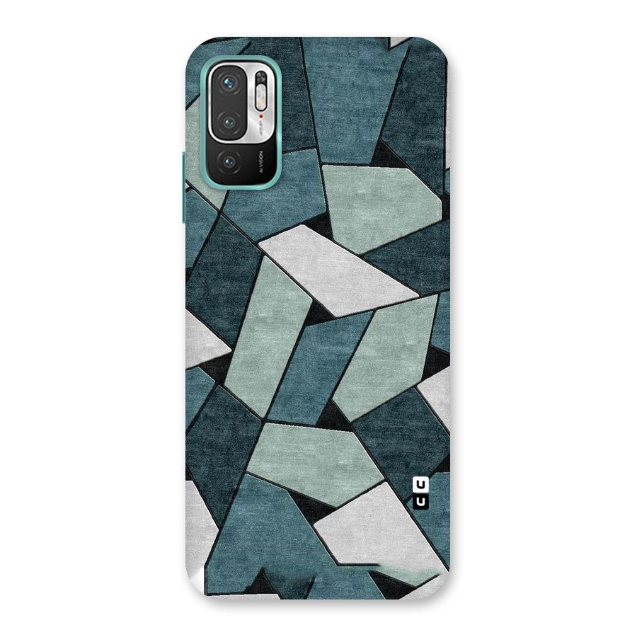 Concrete Green Abstract Back Case for Redmi Note 10T 5G