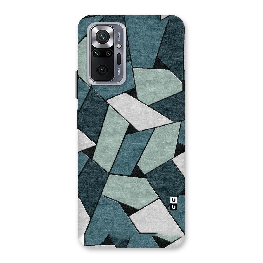 Concrete Green Abstract Back Case for Redmi Note 10 Pro