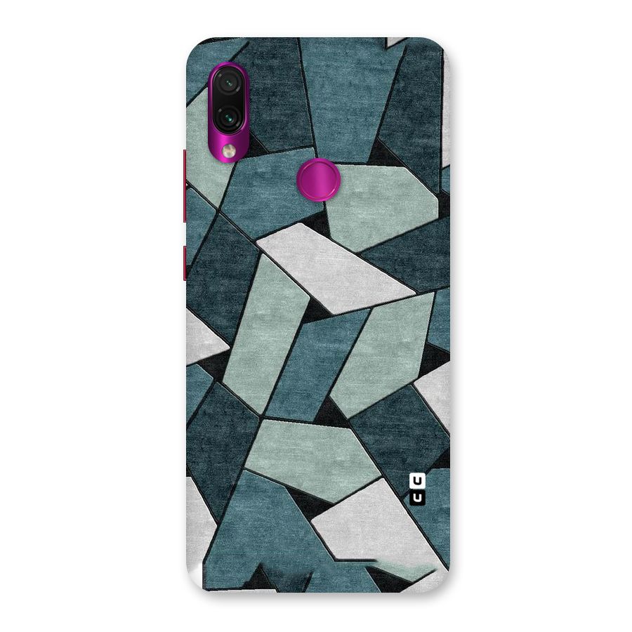 Concrete Green Abstract Back Case for Redmi Note 7 Pro