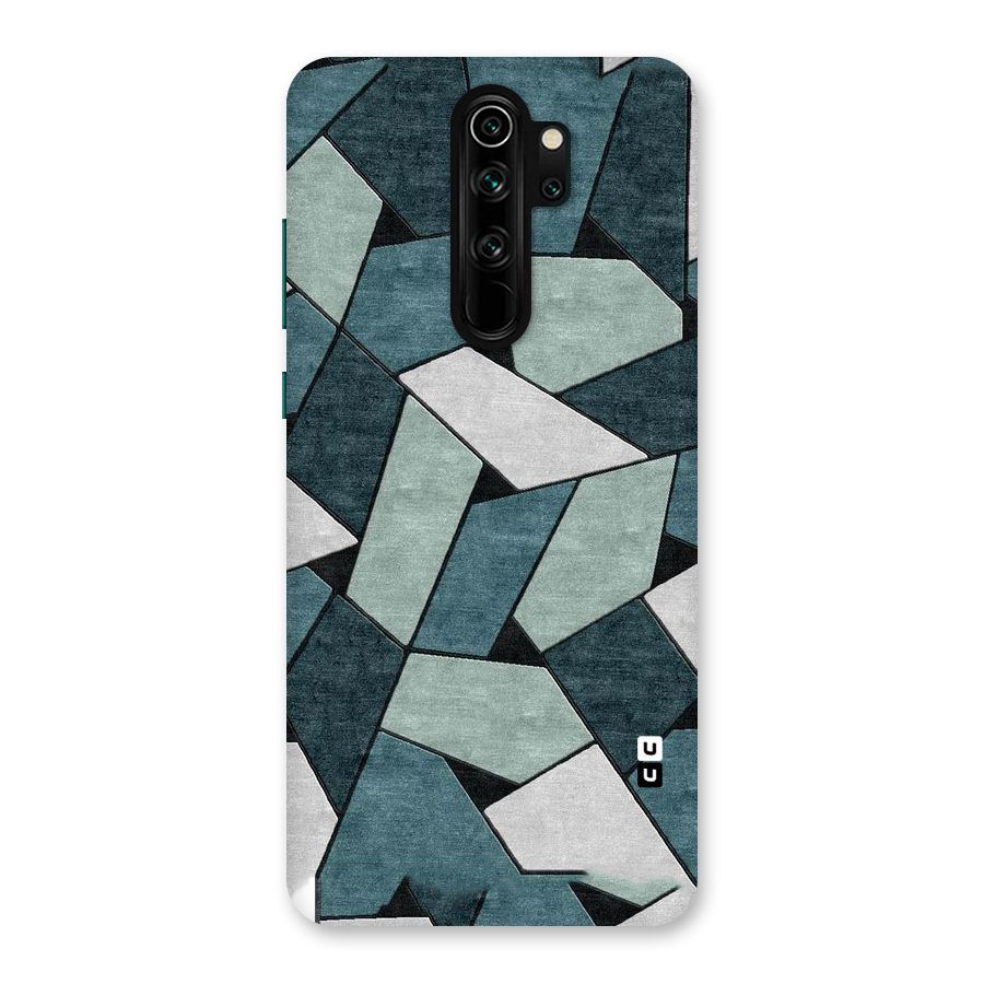 Concrete Green Abstract Back Case for Redmi Note 8 Pro