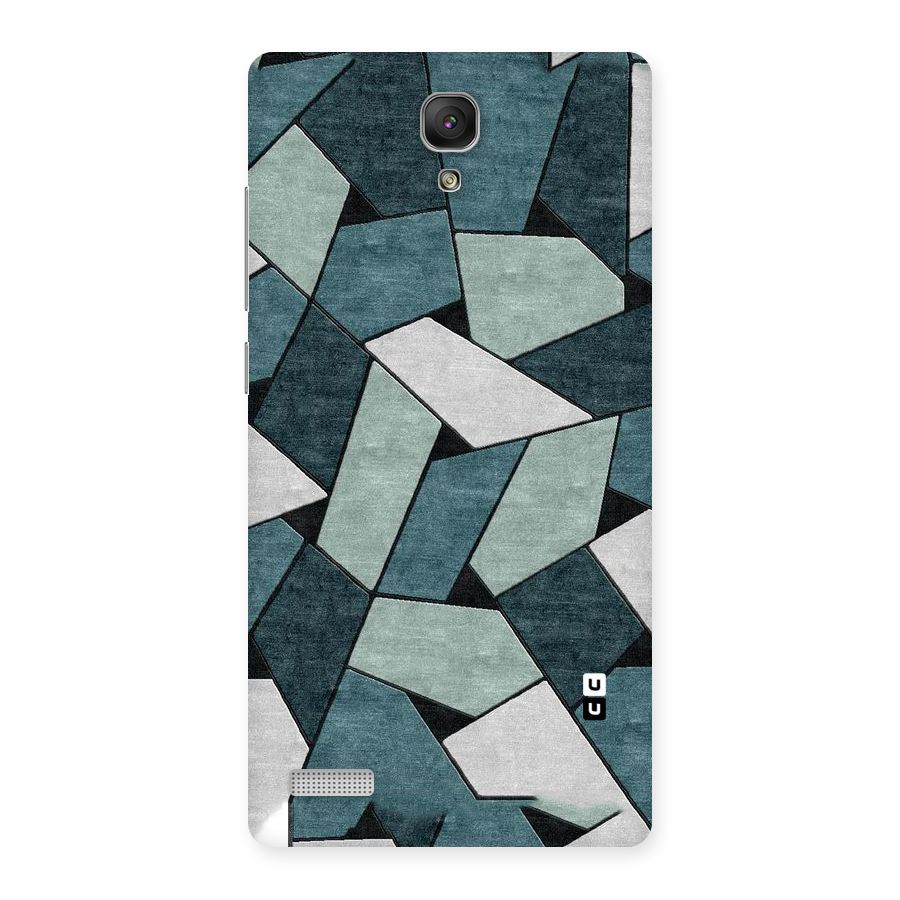 Concrete Green Abstract Back Case for Redmi Note Prime