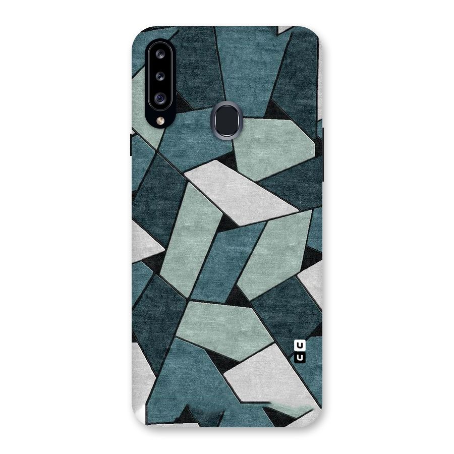 Concrete Green Abstract Back Case for Samsung Galaxy A20s