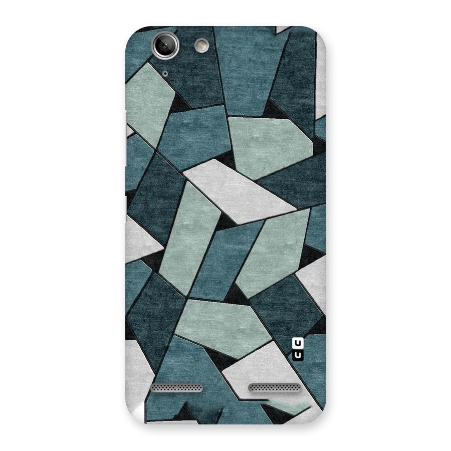 Concrete Green Abstract Back Case for Vibe K5