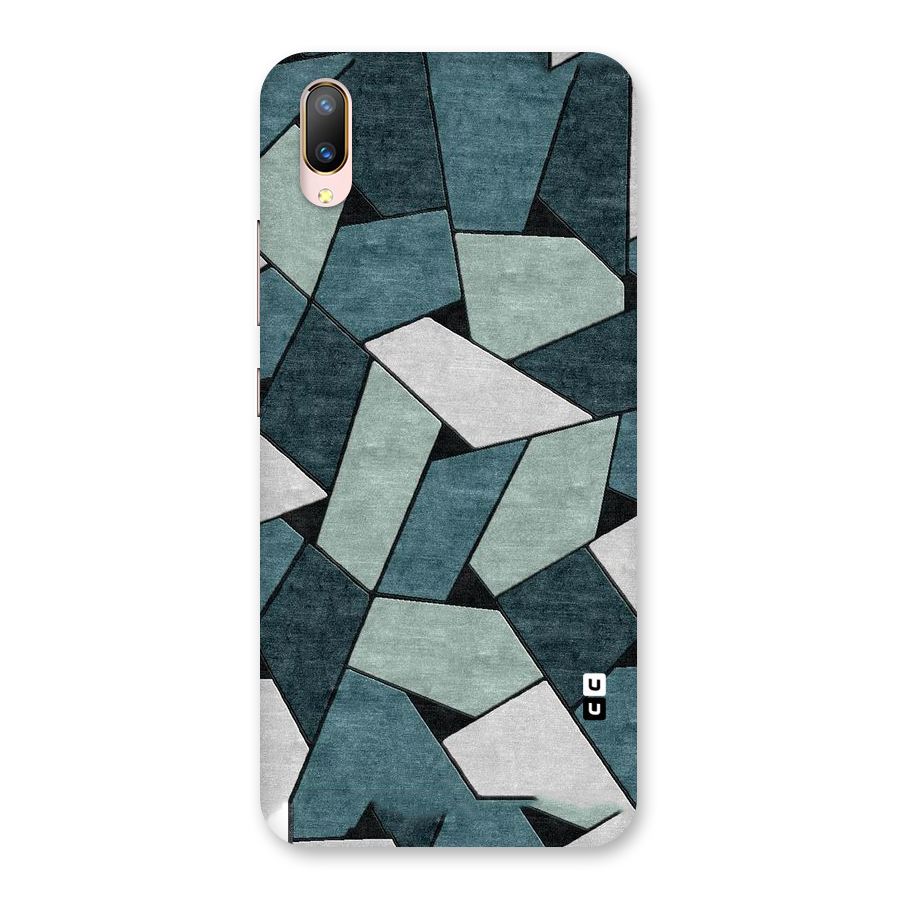 Concrete Green Abstract Back Case for Vivo V11 Pro