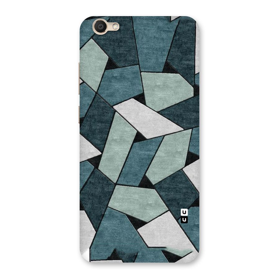 Concrete Green Abstract Back Case for Vivo V5