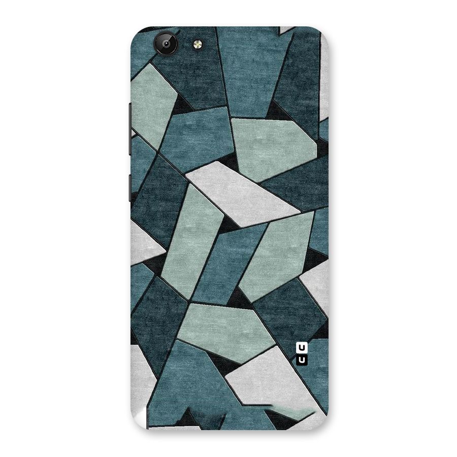 Concrete Green Abstract Back Case for Vivo Y69