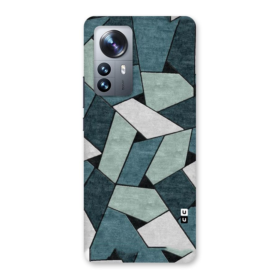 Concrete Green Abstract Back Case for Xiaomi 12 Pro