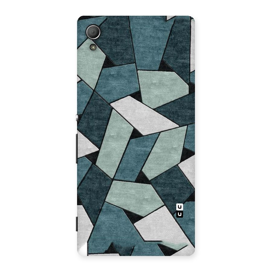 Concrete Green Abstract Back Case for Xperia Z3 Plus