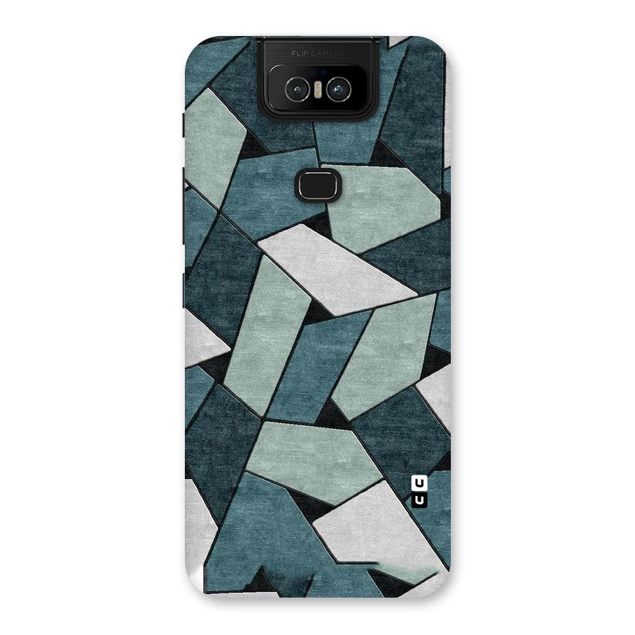Concrete Green Abstract Back Case for Zenfone 6z